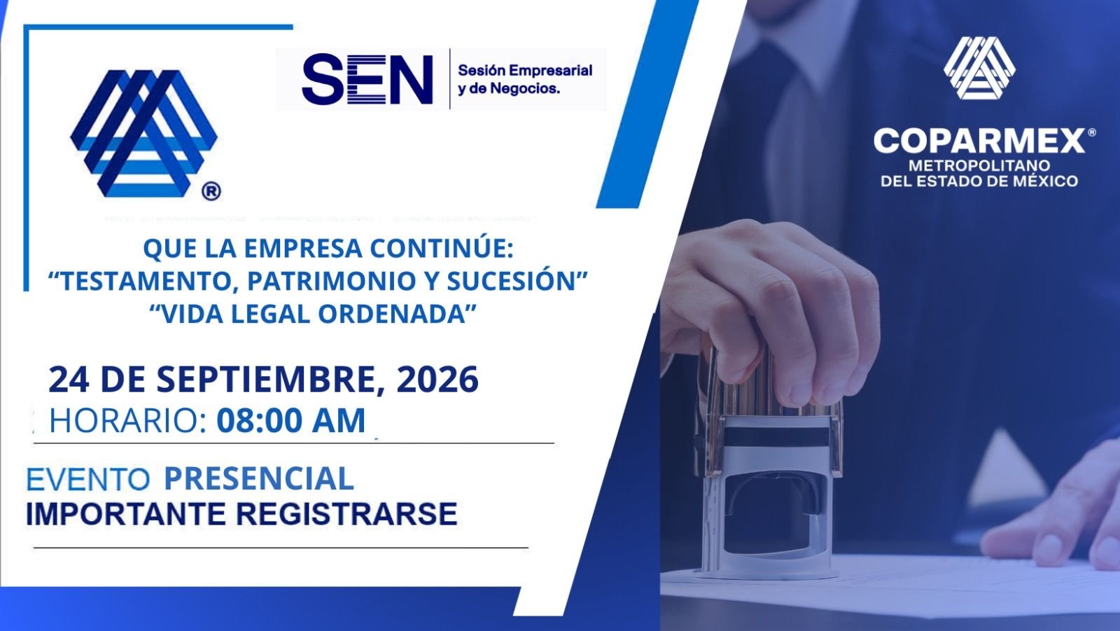 "Qué la Empresa Continúe:Testamento, Patrimonio y Sucesión- Vida Legal Ordenada- SEN